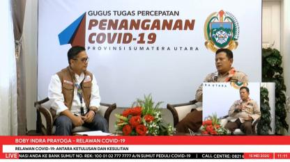 [TALKSHOW] RELAWAN COVID-19: ANTARA KETULUSAN DAN KESULITAN  15 MEI 2020